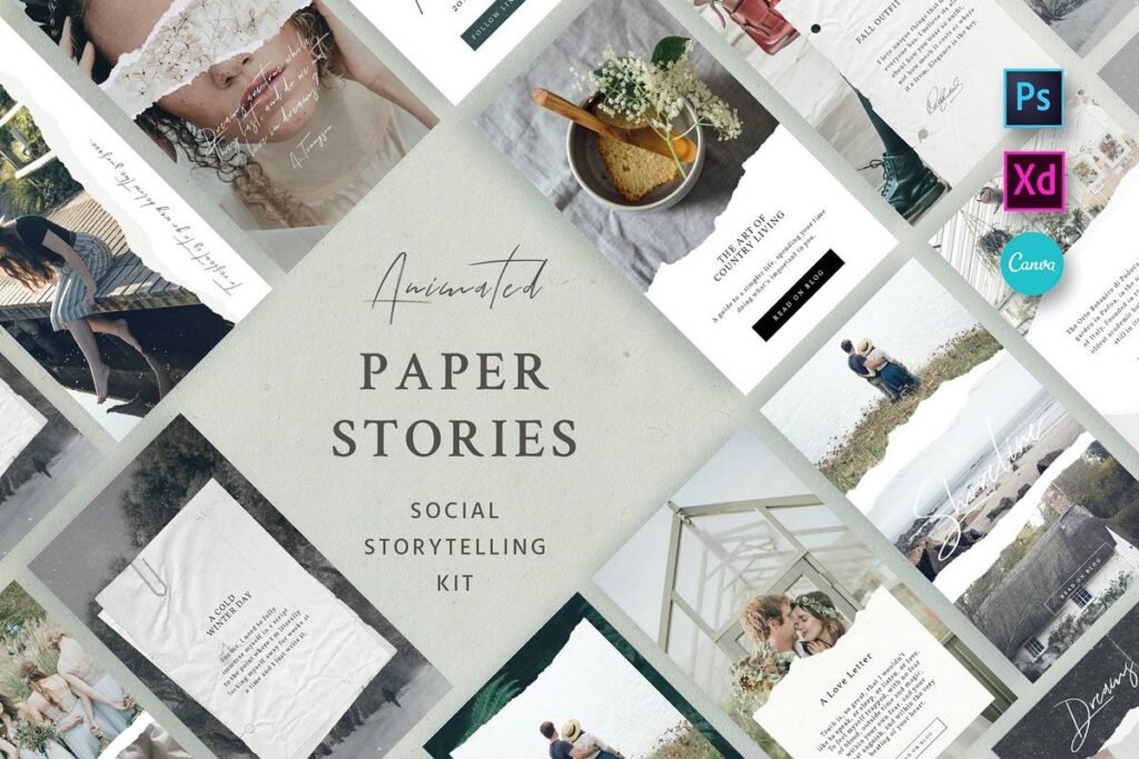 Social Media Kit Bundle - Sparrow and Snow